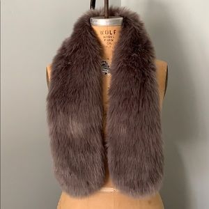 Ann Taylor Faux Fur Collar